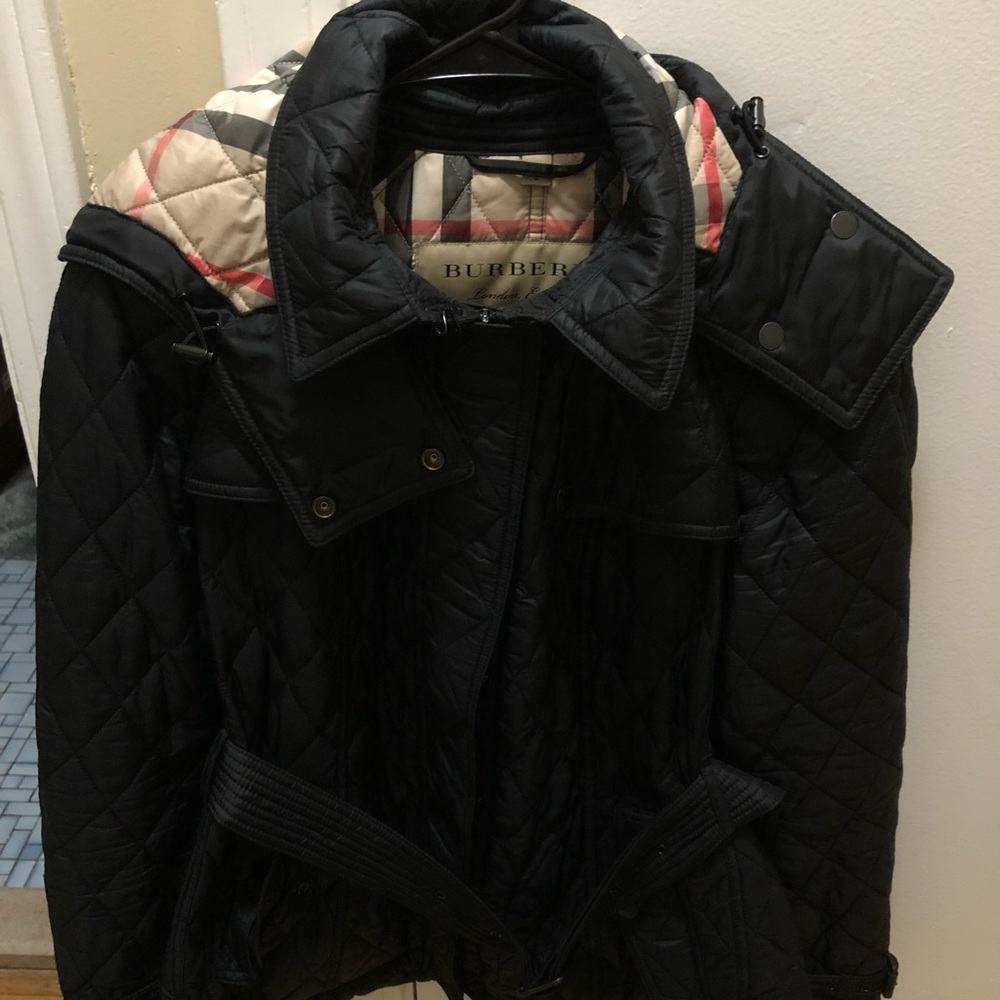 Burberry quilted jacket